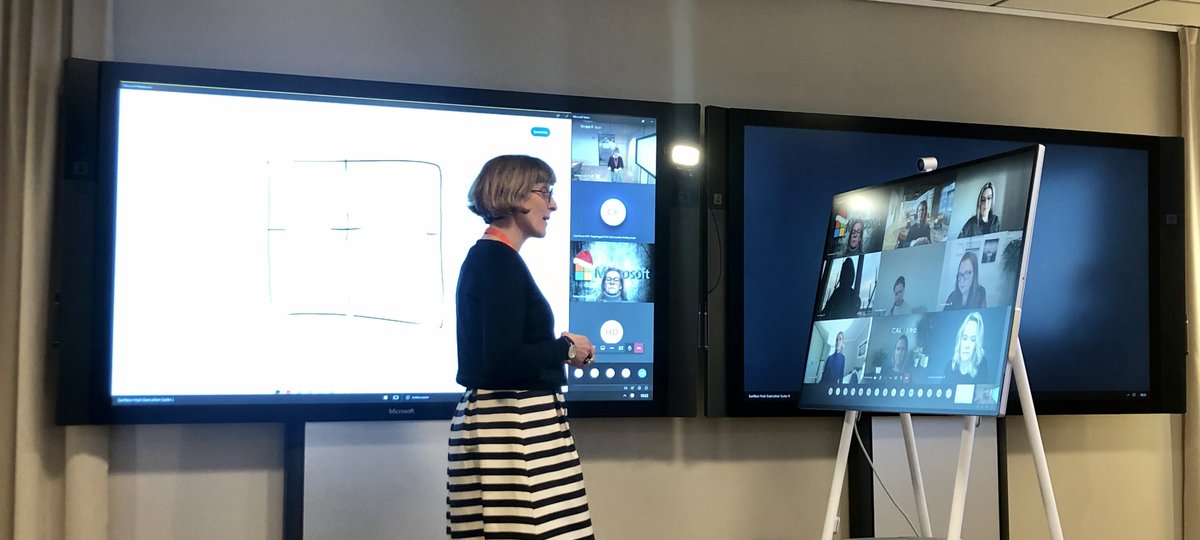 Värddagen med <a href="/MicrosoftSE/">Microsoft Sverige</a> är nu igång! <a href="/HBarnekow/">Helene Barnekow</a> inledde träffen som har temat Innovations- och förändringsledning!

#Womentor2020 #MicrosoftSE @IToTelekom