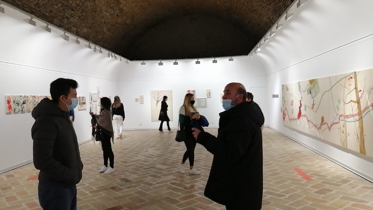 Museo_unav's tweet photo. #MasterInCuratorialStudies
Los alumnos del Master in Curatorial Studies del Museo visitaron ayer los espacios expositivos de Ciudadela @Pamplona_ayto, acompañados por Javier Manzanos, técnico de Artes Plásticas del consistorio. Un recorrido enriquecedor #art #contemporaryart https://t.co/KLWkBrBzYo