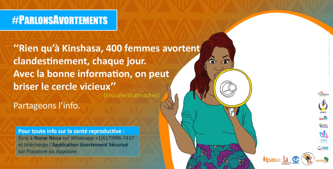 LTcheupe's tweet photo. #ParlonsAvortements #StigmaZero
Les avortements clandestins causent la mort de plusieurs femmes en RDC. Que faire pour y mettre un terme ? https://t.co/M5OXkuWj7J