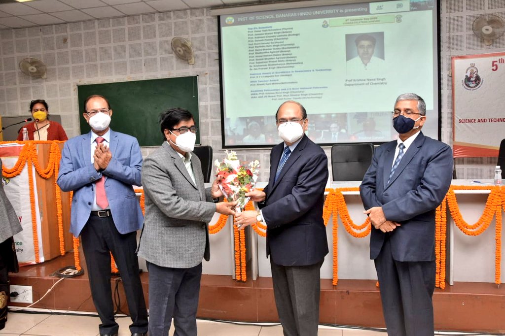 DeanScienceBHU's tweet image. Congratulations to 
Prof. SK Mishra
Prof. KN Singh
Prof. RP Sinha
Dr. K. Bhattacharya