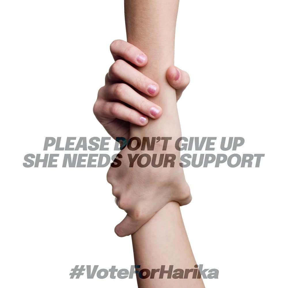 DhethadiHarika's tweet photo. Together lets FIGHT till the last second...💪🗳❤
Please #VoteForHarika🗳
#LetsDoThisFam💪
#queenoftasks #ladybiggboss https://t.co/9OEsCwh5iJ