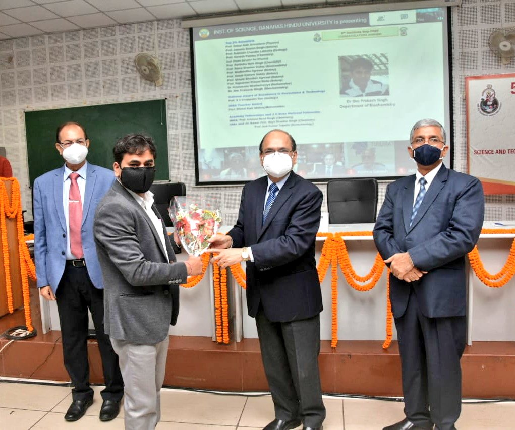 DeanScienceBHU's tweet image. Congratulations to 
Prof. MS Singh &amp;amp;
Dr. OP Singh 

Thanks for the photography of the Institute Day Function:
@birambhu