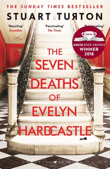thebookseller's tweet photo. .@stu_turton's The Seven Deaths of Evelyn Hardcastle is set to get new life with @netflix, with a seven-part series for the streaming service! Discover more here: https://t.co/eoaTv8aHID https://t.co/VdL7jNdBtM