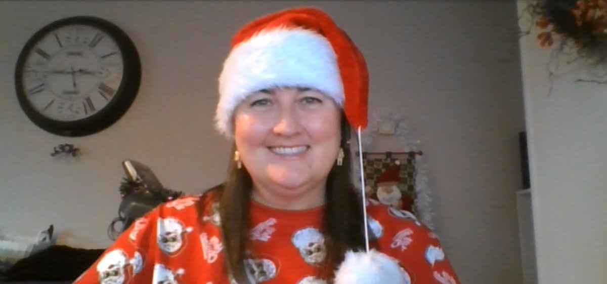 NikalaElliott's tweet photo. All ready for the team Christmas quiz this morning.  Too much? 🧑‍🎄#christmasspirit https://t.co/aDLLIHeaK3
