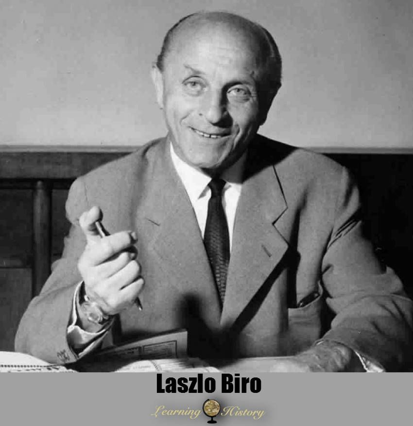 Làszló Biró (l'inventeur du stylo à bille)