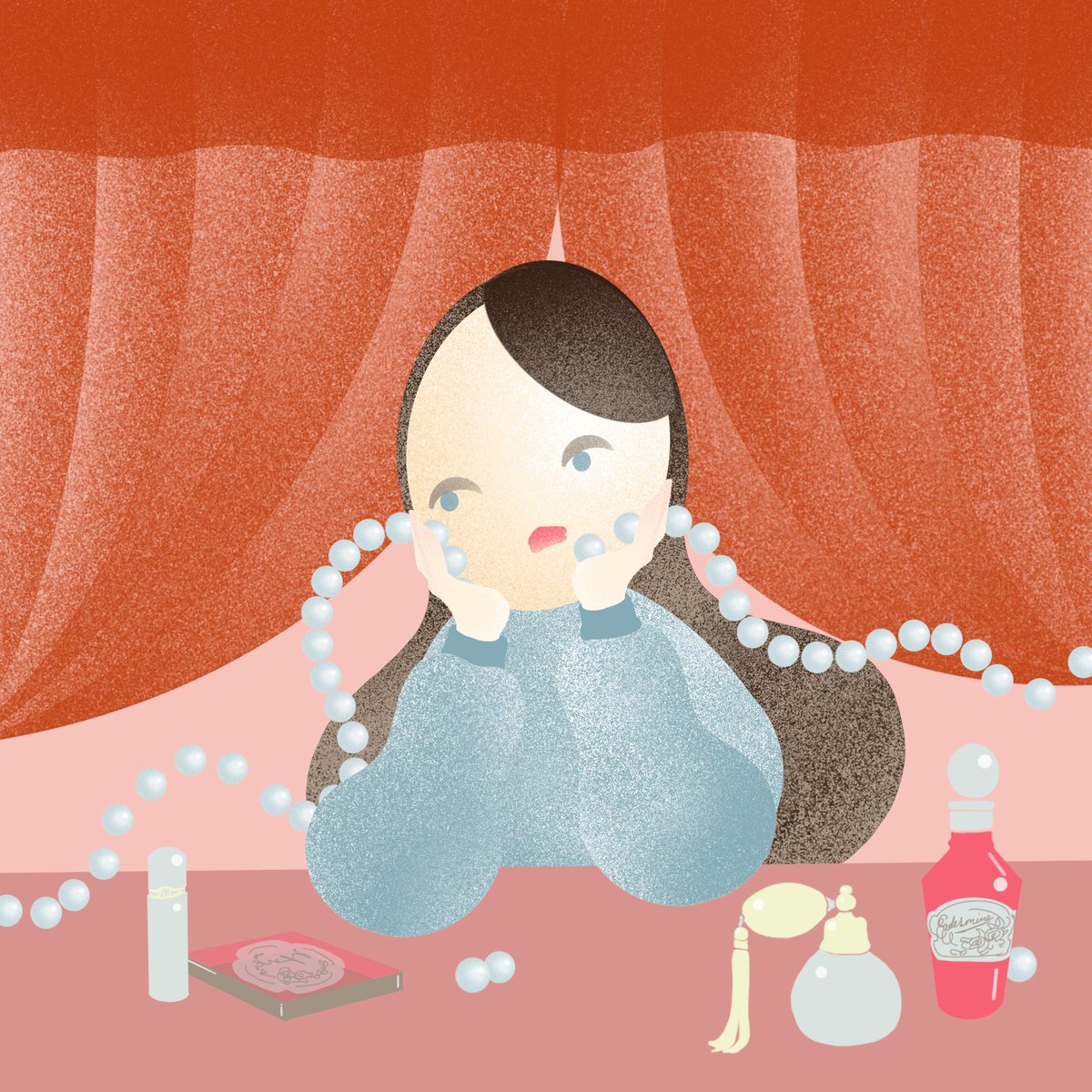 utaughost's tweet image. ghostが歌い、ladyが恋をする絵本のようなアニメーションをつくっています。(音楽がめっちゃ良い！)
#冬の創作クラスタフォロー祭