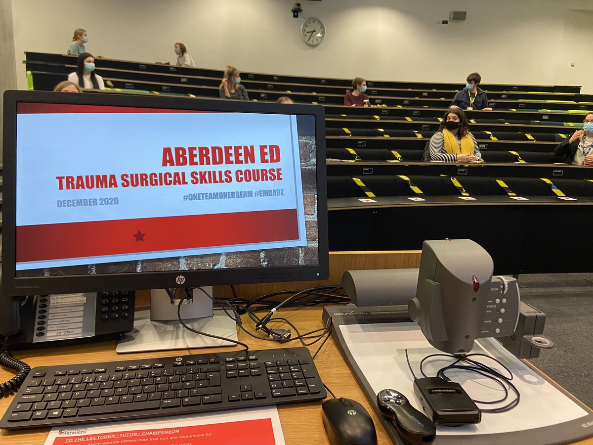 lmykane's tweet photo. Kicking of the inaugural Aberdeen Trauma surgical skills course with #EMupdates and major max fax trauma with Kris Carrol, fab session!! https://t.co/6exJfzKctG