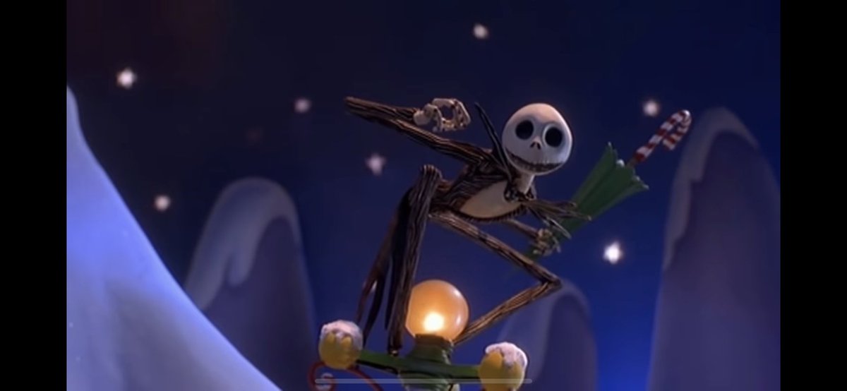 7: The Nightmare Before ChristmasIn the famous song ‘What’s This’, Jack Skellington briefly stands on a lamppost which, while not recommended, emphasises the high quality choice of materials and construction selected by the local government of this festive wonderland.Kudos.