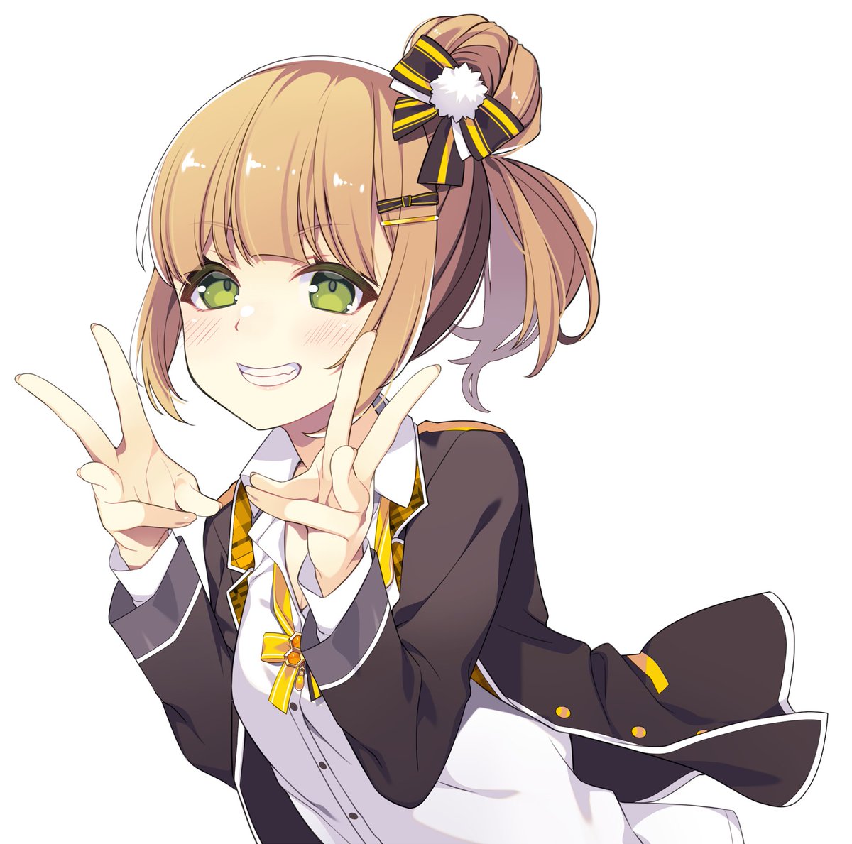 背景なしver 朱宮あずずのイラスト