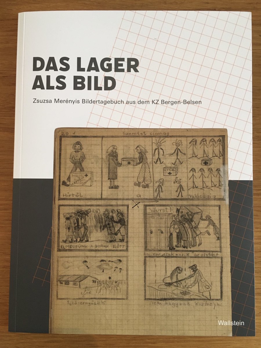 Vorfreude auf die Lektüre: Der gezeichnete Kalender von Zsuzsa Merényi. Schöne Ausgabe mit detaillierten und kommentierten Abbildungen. Mit Beiträgen u.a. von Thomas Rahe⁩ #BergenBelsen #HolocaustArt ⁦@WallsteinVerlag⁩