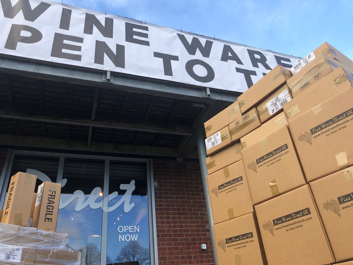 FineWinesCardif's tweet photo. It's busy, busy, busy with Christmas orders going out by the pallet load!
Shop online via https://t.co/NogEQ0jAmX or visit our store on Penarth Road, Cardiff.
#Wine #WineOrders #WineGifts https://t.co/ii5KjbHu3s