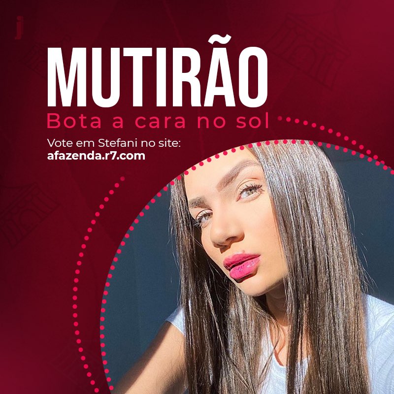 stefanibays's tweet photo. 🌤 MUTIRÃO BOCA A CARA NO SOL INICIADO! 🌤 #StéfaniCampeã  

⏰ Encerra às 08h.

🎯 META: 2000 votos por pessoa.
       
👉🏼 O voto é para GANHAR, então votem na STÉFANI.

FOCO!!!!! #AFazenda12

💻 https://t.co/5MApfWWg2l https://t.co/XW4jhenHHQ