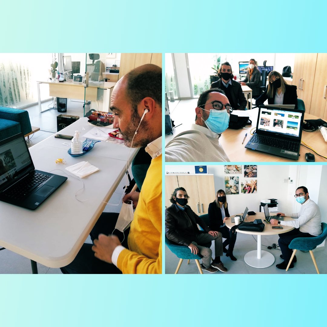 Participamos de la Feria #MallorcaVirtualShow con profesionales del sector #visitcoloniadesantjordi