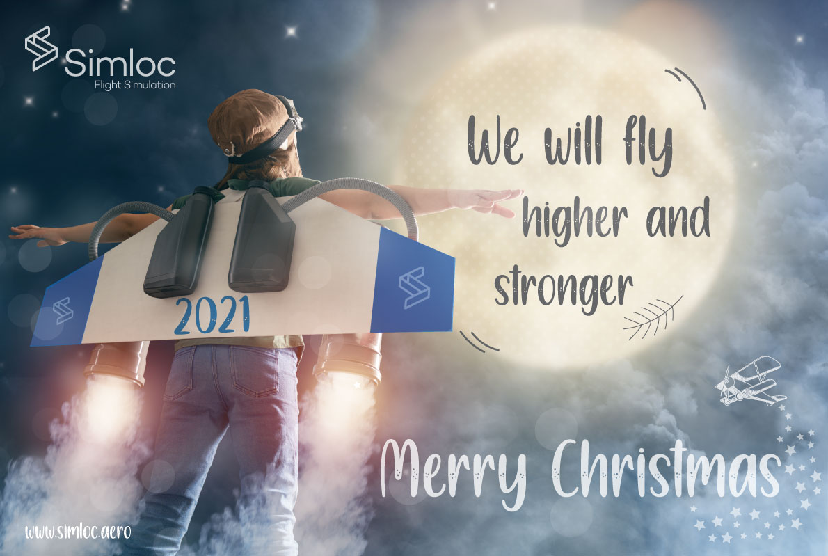 SimlocFS's tweet photo. We will fly #higher and #stronger.
#MerryChristmas #happy2021 https://t.co/7o67j0SSya