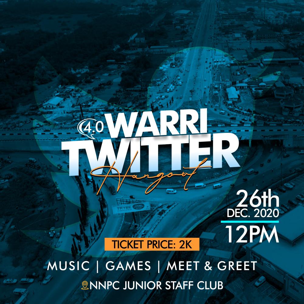 laurentdarl's tweet photo. This year has been tough for us all. But we pulled through. 
The #WarriTwitterCommunity is bringing you the fourth edition of the #WarriTwitterHangout. Come and relax, connect and reflect on a memorable year. 
Compliments of the season! https://t.co/yDDqCLsUgq