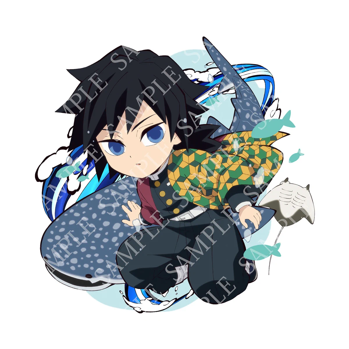 鬼滅の刃 全集中展特殊印刷イラスト(B5サイズ)冨岡義勇、不死川実弥 ufotable on X: 