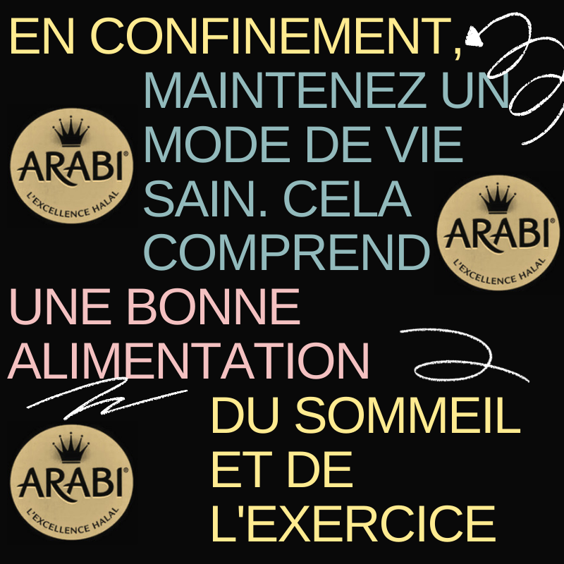 ArabiHalal's tweet photo. #ConfinementActe2 #alimentationsaine #sport #sommeil https://t.co/kM7wKoI0u6
