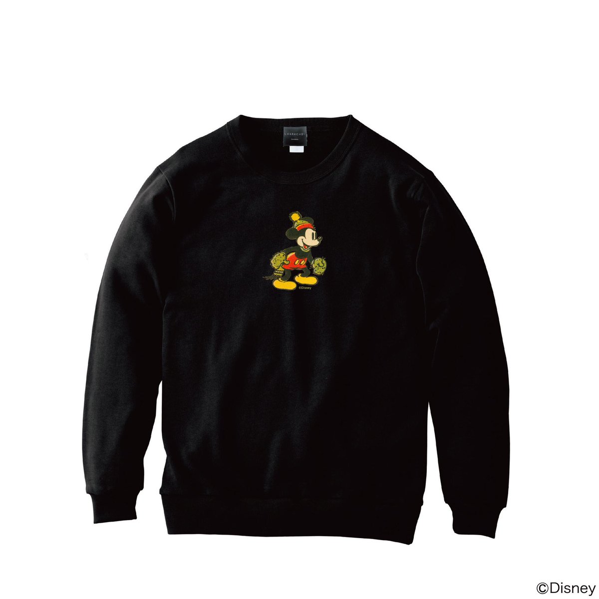 キャラチョイ キャラチョイ クリスマスコレクション クリスマスにぴったりのデザインがかわいいスウェットが登場 ミッキーマウス クリスマスコレクション スウェット White Black 2色展開 T Co Ntqhkjyxn7 ディズニー Christmas Mickey