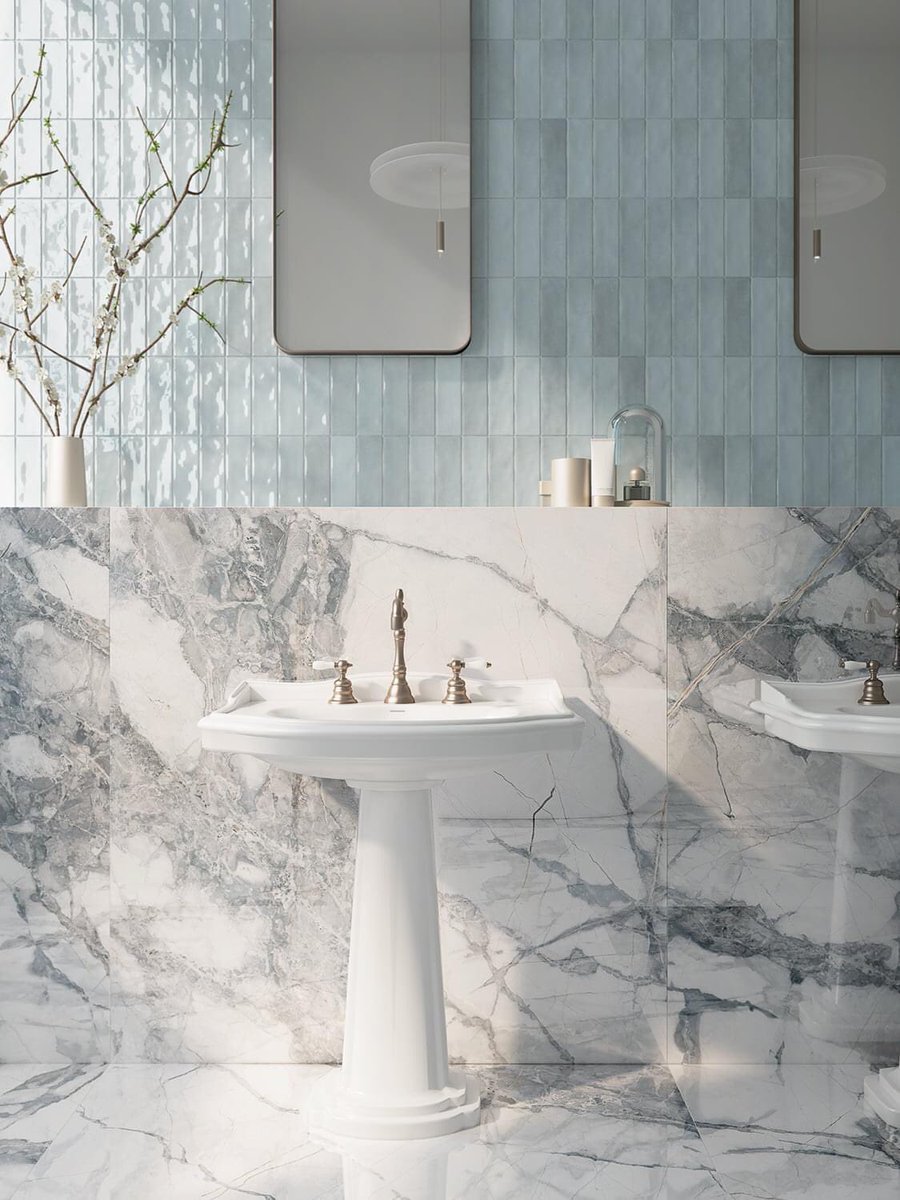 BESTILE_SL's tweet photo. Spotlight on NEW MARBLE CHARM by #bestile
Looking for a new product? Head over to Bestile! An overview of 3 new polished collections: GIOTTO, AKRON, and PORTLAND.
https://t.co/QWOH5AULQo
#MadeInBestile #porcelaintiles https://t.co/ZNifbFqARJ