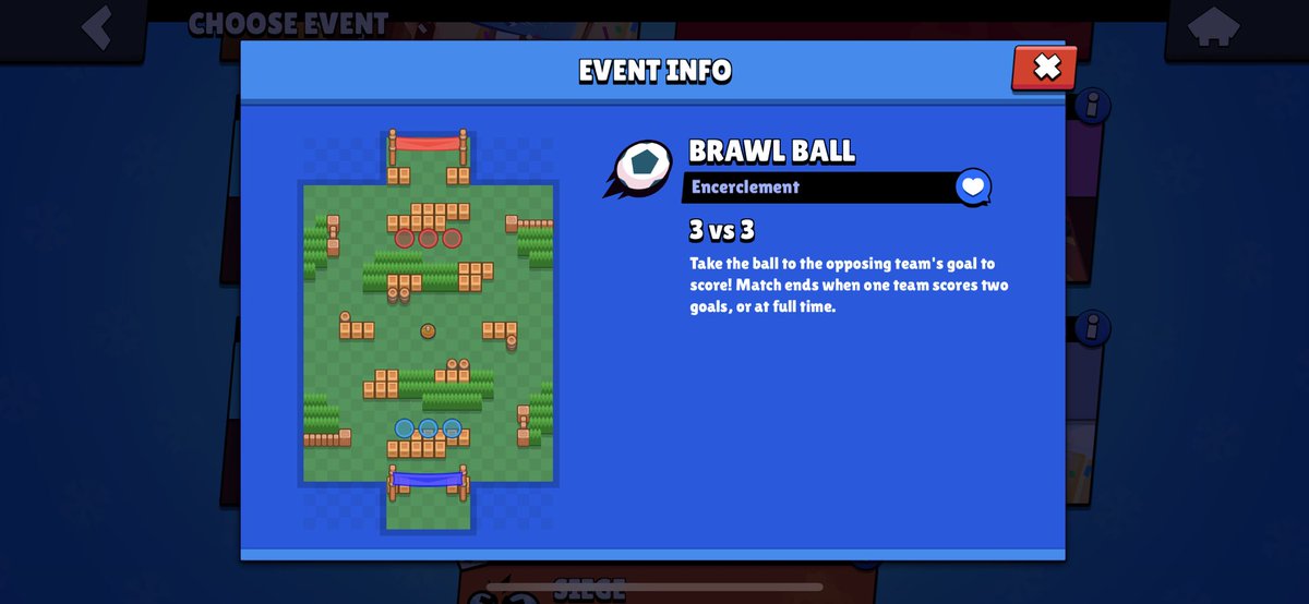 Brawl Stars On Twitter We Are Disabling Today S Winning Brawl Ball Map As There Are Some Issues With The Walls Beside The Goal They Are Not Doing A Really Good Job At