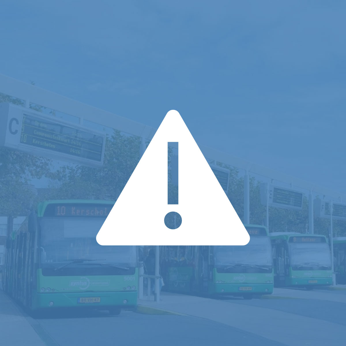 Voor lijn 86 vervallen haltes Strooyweg, Molenstraat, Hof van Sint Pieter, Heidelaan (Bennekom) op 17 december ow.ly/qEVi102uKdm