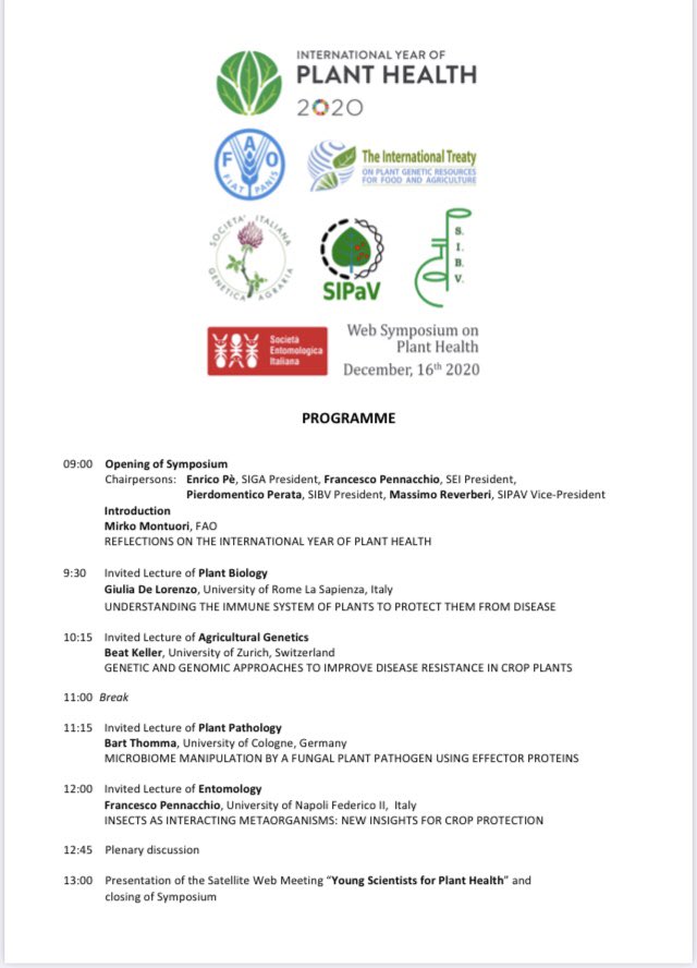 SIPaV1992's tweet photo. Bart Thomma  @Team_Thomma talking about  “Microbiome manipulation by a fungal plan pathogen using effector proteins” #PlantHealthSymposium invited by @SIPaV1992 https://t.co/r35CLOIpnl
