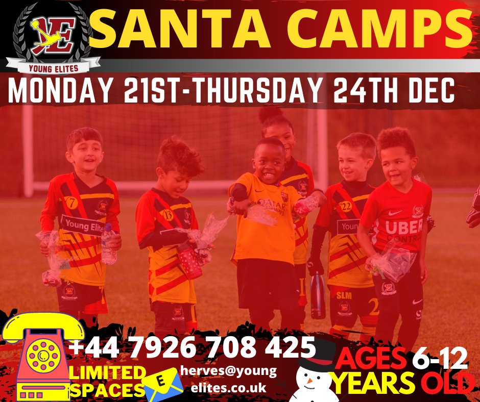 YEsheffield's tweet photo. CAMPS DURING CHRISTMAS BREAK https://t.co/gbtFr29OdD
