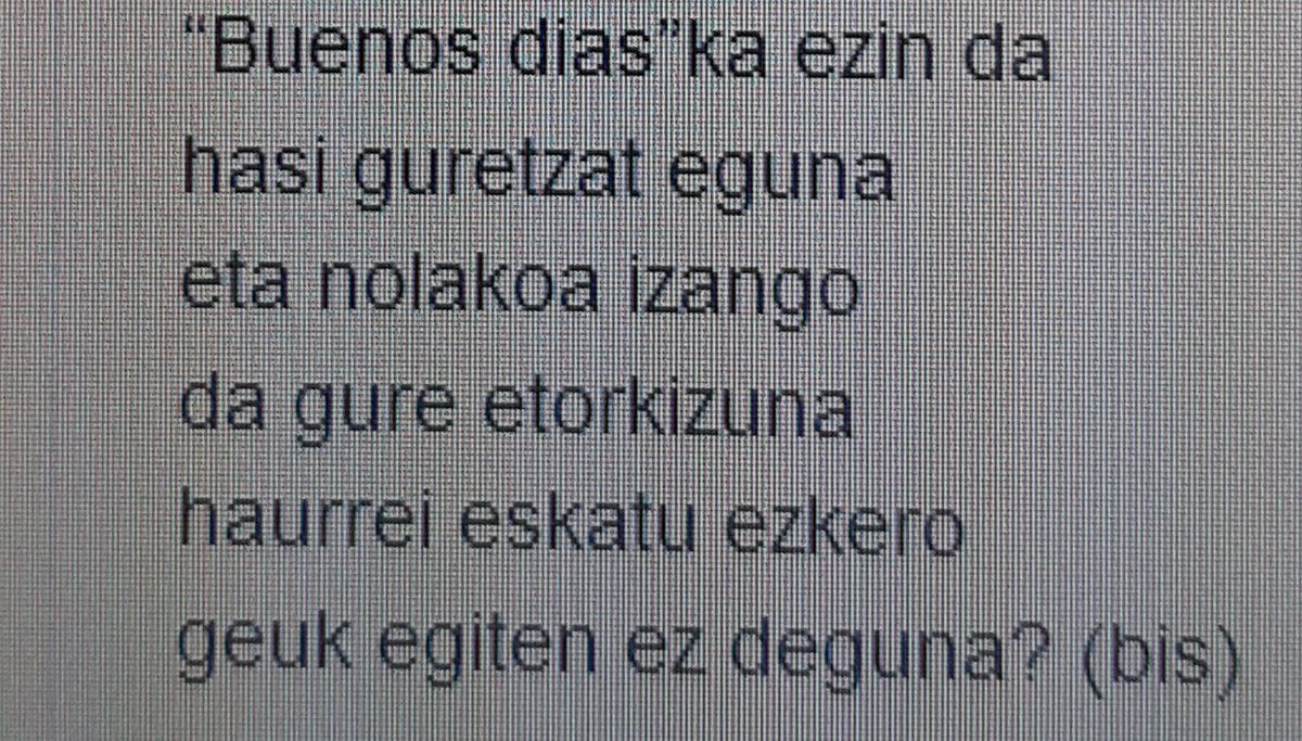 aizpuruaetxarte's tweet photo. @bertsolari_ald Anartean #BTN17 az segituko dugu gozatzen, iturri agortezina utzi baitzuen BTN17ak, @asarriegi ren bukaera hau, esaterako #bertsolaritza #euskara #euskaraldia https://t.co/ybIdz99ngS