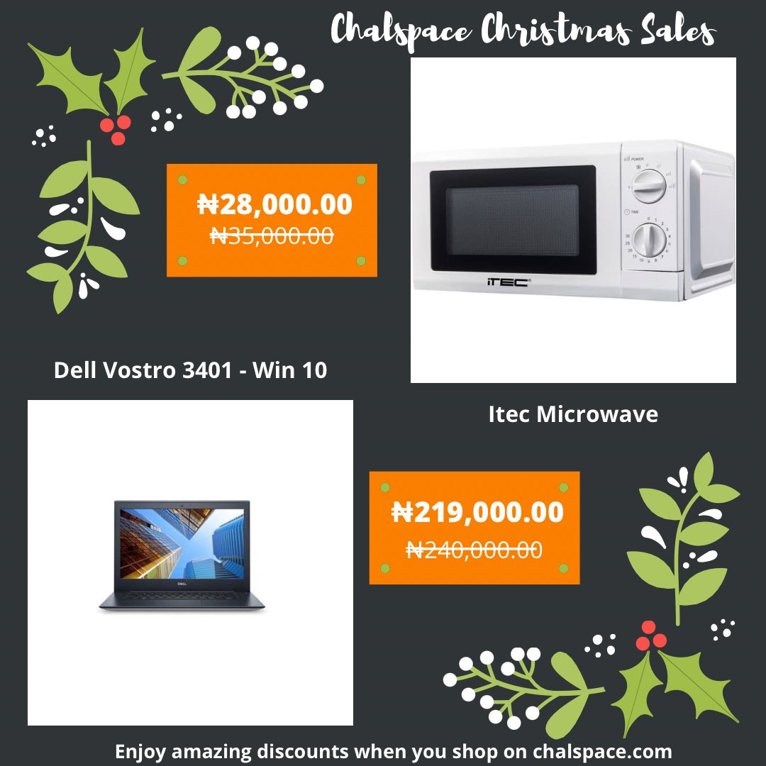 chalspace's tweet image. #Chalspace Christmas sales are on! 

Enjoy amazing discounts when you shop on chalspace.com

Our daily deals are here:
chalspace.com/deals-of-the-d…