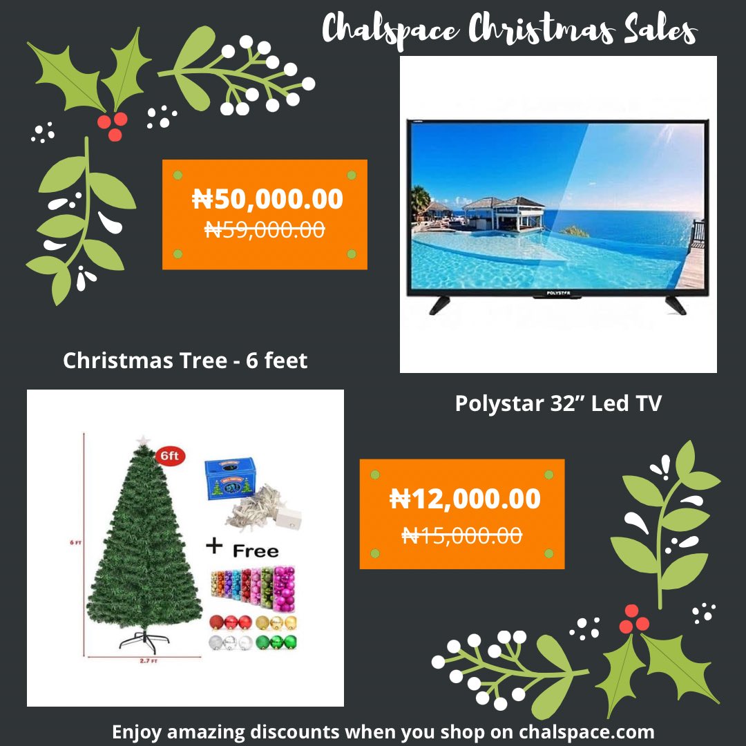 chalspace's tweet image. #Chalspace Christmas sales are on! 

Enjoy amazing discounts when you shop on chalspace.com

Our daily deals are here:
chalspace.com/deals-of-the-d…