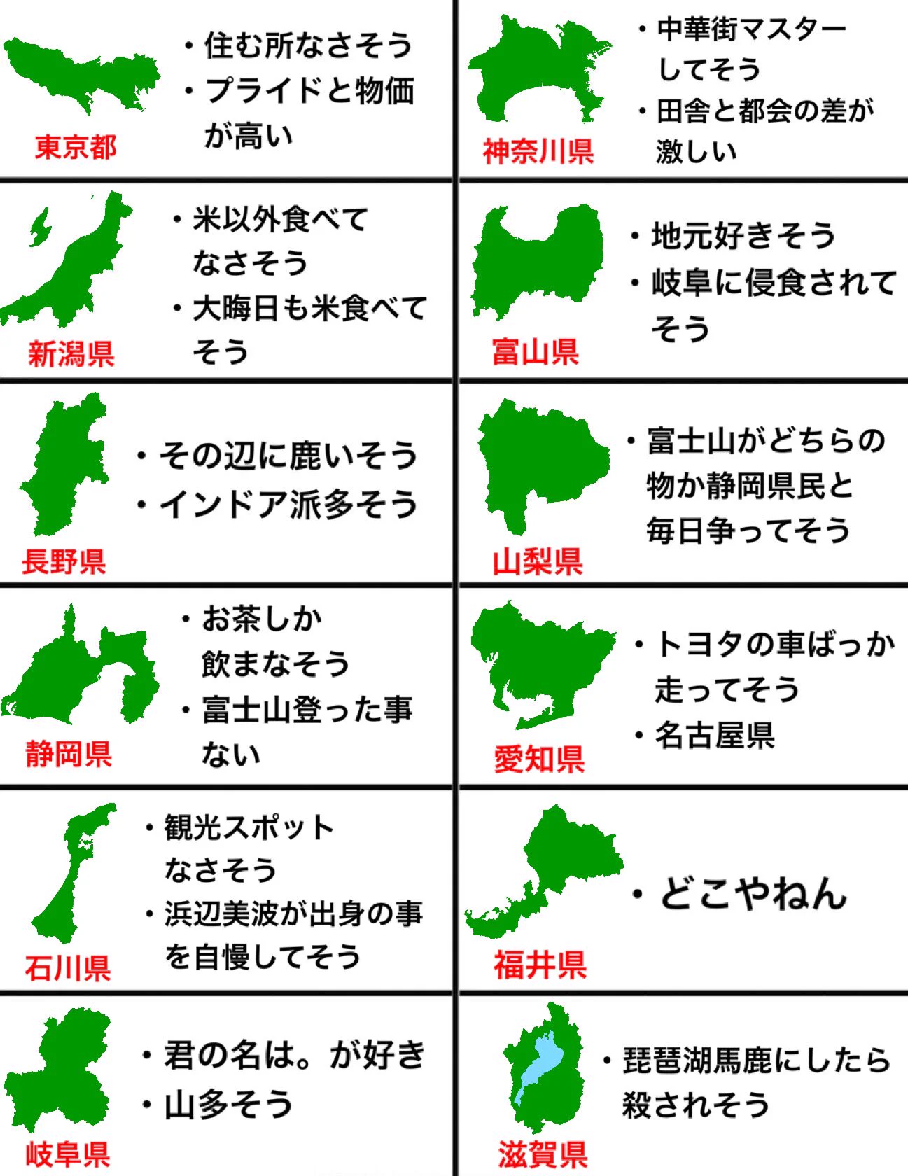 あなたの住んでいる所はどう思われてる？各都道府県に対する偏見のまとめ！www