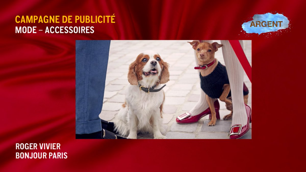 Strategies (@strategies) on Twitter photo GP Stratégies du Luxe–Catégorie Campagne de publicité / Mode – Accessoires : un ARGENT pour <a href="/rogervivier/">Roger Vivier</a> et l’agence <a href="/AgencyBonjour/">Bonjour Paris Agency</a> pour la réalisation « I Woof You! ». Bravo à eux !
#gpstrat #Luxe GP Stratégies du Luxe–Catégorie Campagne de publicité / Mode – Accessoires : un ARGENT pour <a href="/rogervivier/">Roger Vivier</a> et l’agence <a href="/AgencyBonjour/">Bonjour Paris Agency</a> pour la réalisation « I Woof You! ». Bravo à eux !
#gpstrat #Luxe