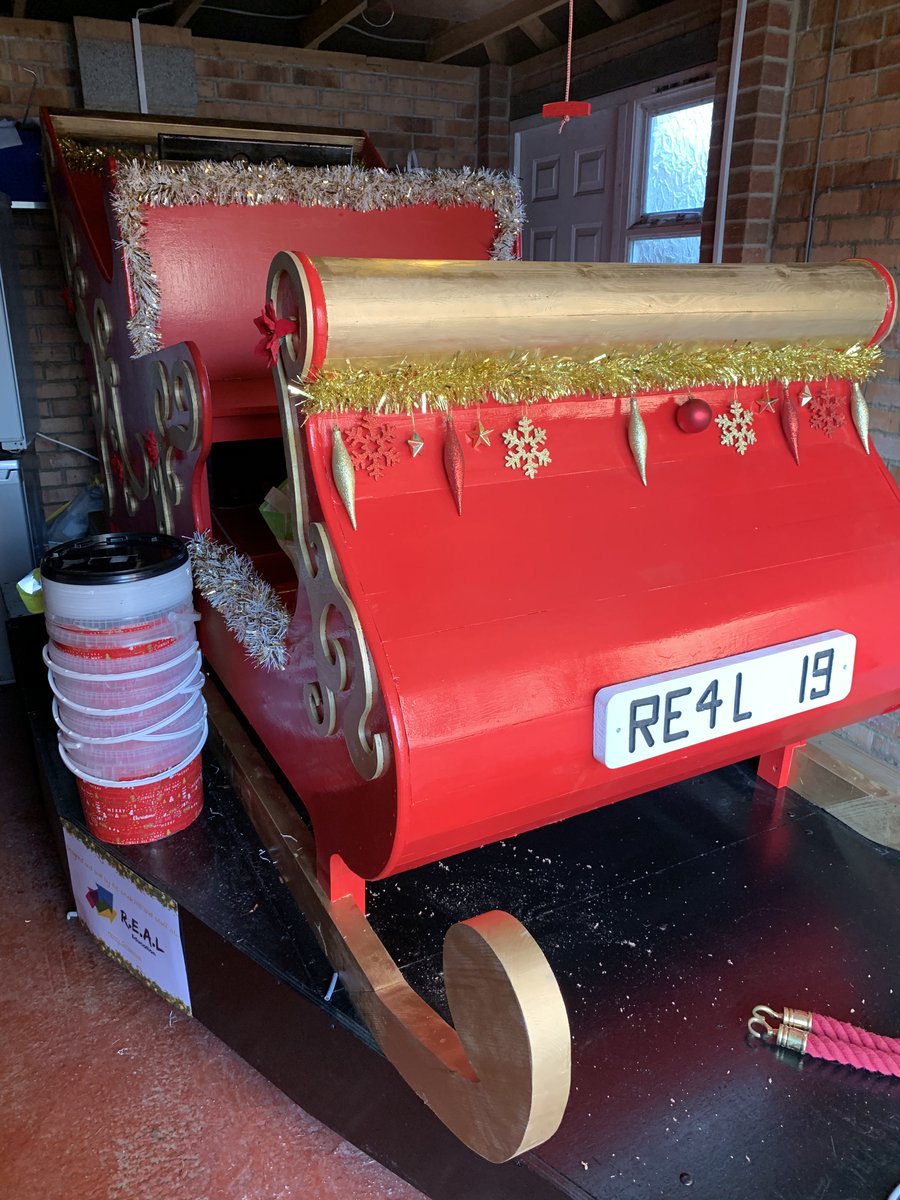 #throwback to this time last year when the Christmas Spirit was in full swing! We were so proud to support <a href="/EducationReal/">R.E.A.L. Education</a> in their quest to raise money and the Christmas spirit with this Santa Sleigh. 

We are still doing our bit - virtually. 

#corporatesocialresponsibility