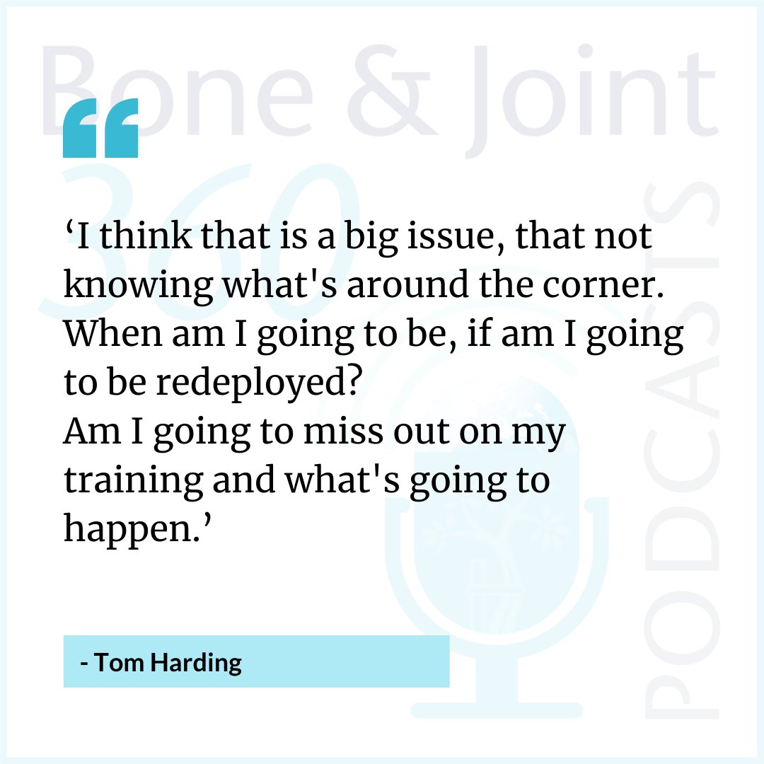 Have you listened to this podcast? <a href="/jamestoml1/">James Tomlinson</a> <a href="/SarahLXGill/">Sarah Gill</a> &amp; Tom Harding discuss the uncertainty of the next stage as a trainee in a COVID climate ow.ly/5i6L50CMR6g

#orthotwitter #podcast #trainee