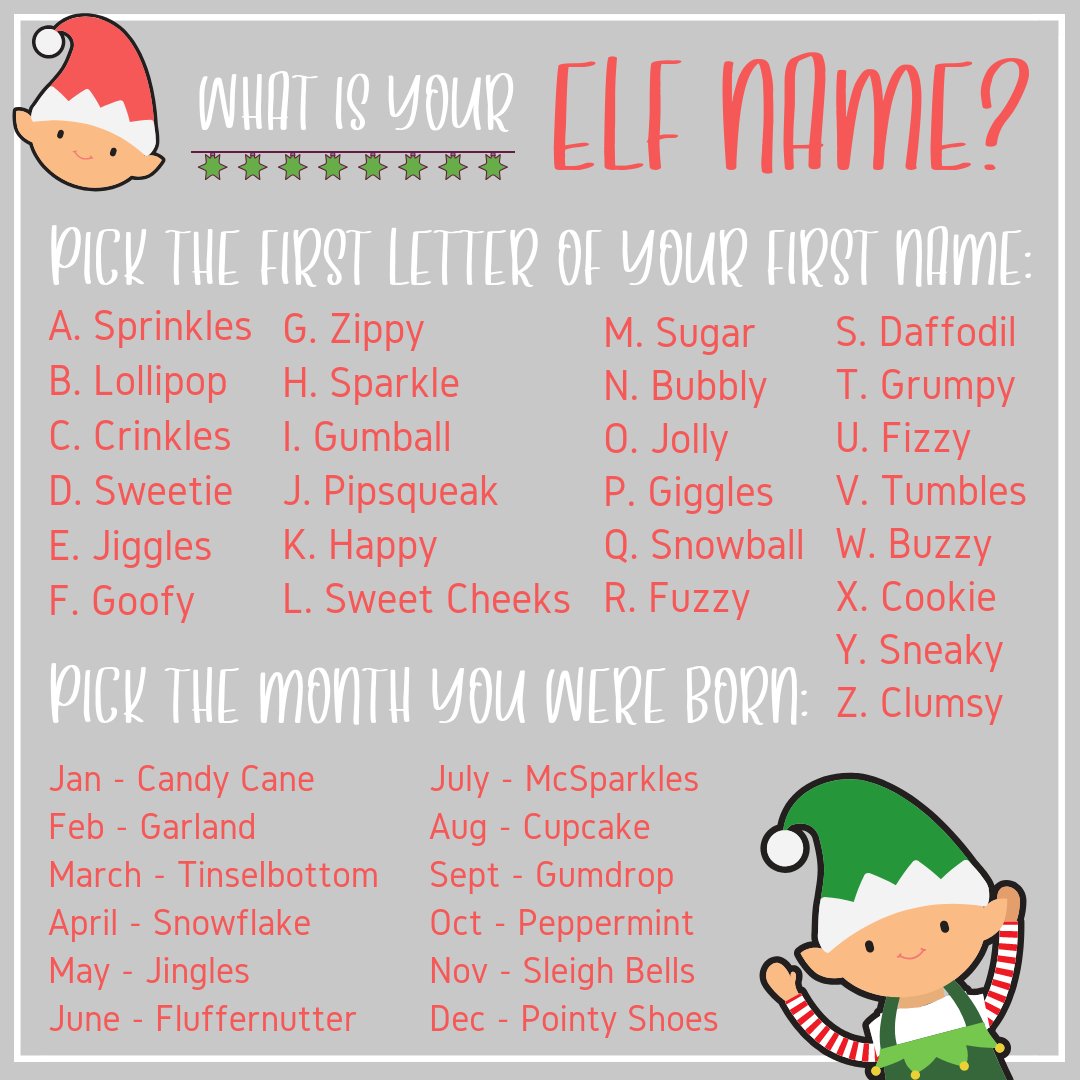 Books2LoveNJ's tweet photo. I'm Bubbly Pointy Shoes.  😂🤣  What's your elf name? https://t.co/tYo6HqeFWu