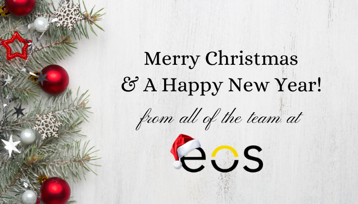 we_are_eos's tweet photo. 🎁🎄We would like to wish all our clients, industry partners, &amp; suppliers a fantastic Christmas &amp; New Year! We look forward to working with you in 2021.

To ensure our team returns well-rested - the office will close over Christmas from Friday 18th, reopening on Monday the 4th 📅 https://t.co/jYxDWTxbtX