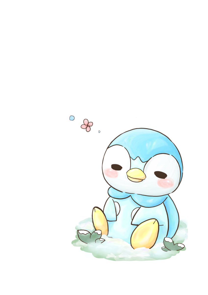 ポケモン ポッチャマ 手描き イラスト A4サイズ 公式】ポッチャマのえかきうた - YouTube