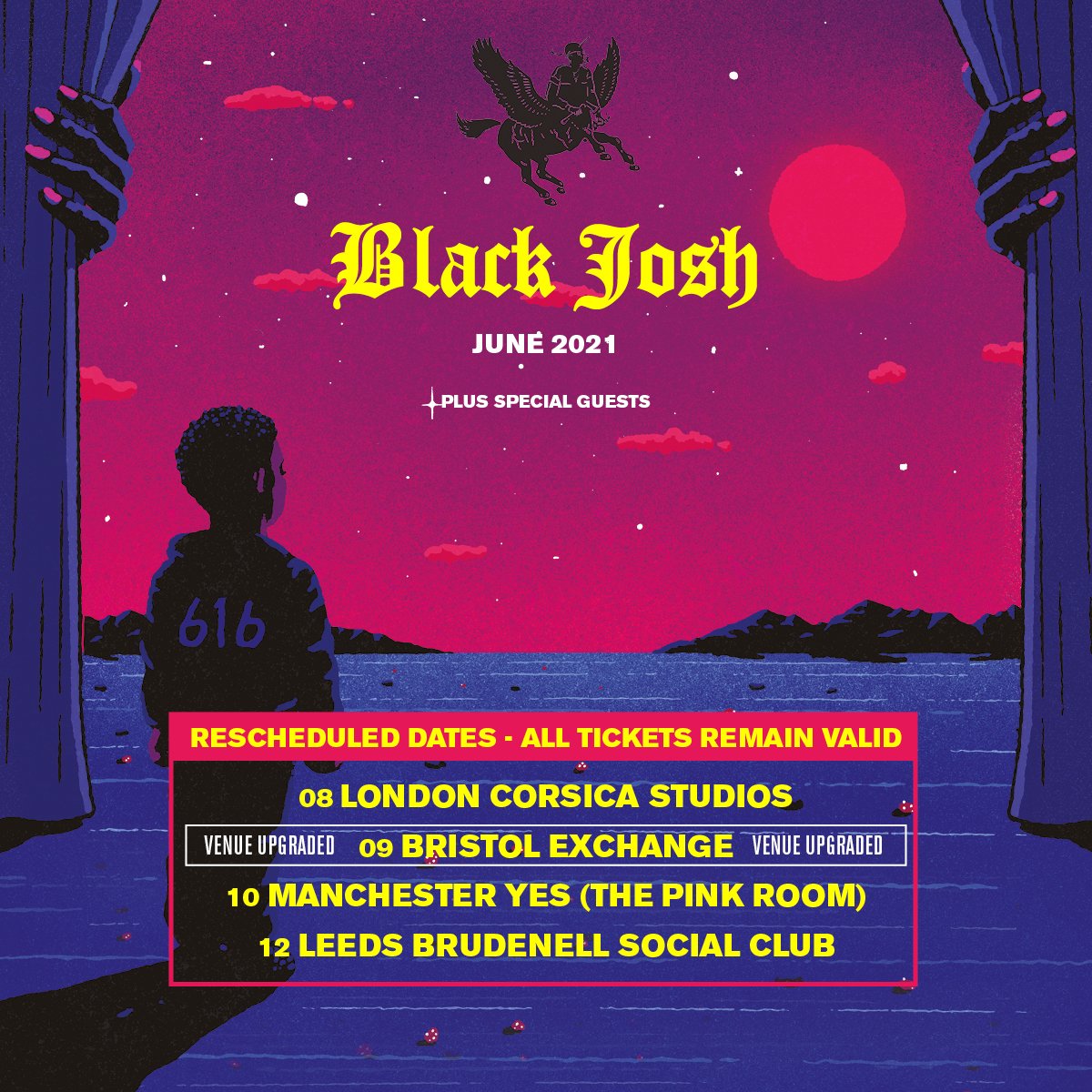 Stereoboard (@stereoboard) on Twitter photo UPDATE // Black Josh (<a href="/blackjoshape/">Biscotti 2 Hotti</a>) has rescheduled his UK tour to June 2021! Original #tickets remain valid bit.ly/3oU5QCU UPDATE // Black Josh (<a href="/blackjoshape/">Biscotti 2 Hotti</a>) has rescheduled his UK tour to June 2021! Original #tickets remain valid bit.ly/3oU5QCU
