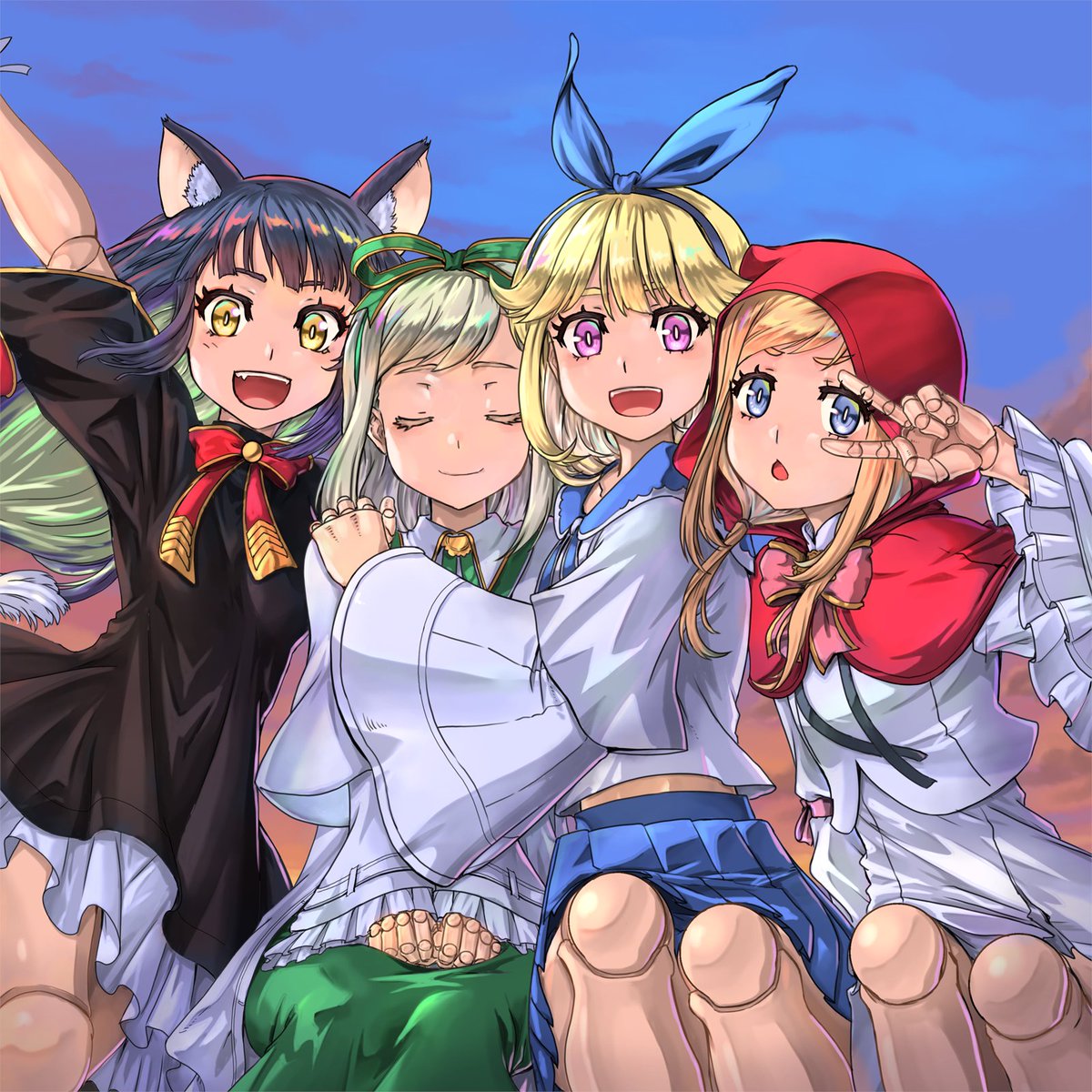 kumabito0831's tweet photo. 4姉妹の出番はあるのかな・・？
＃蜘蛛ですが、なにか？ https://t.co/DHiss0TI6T