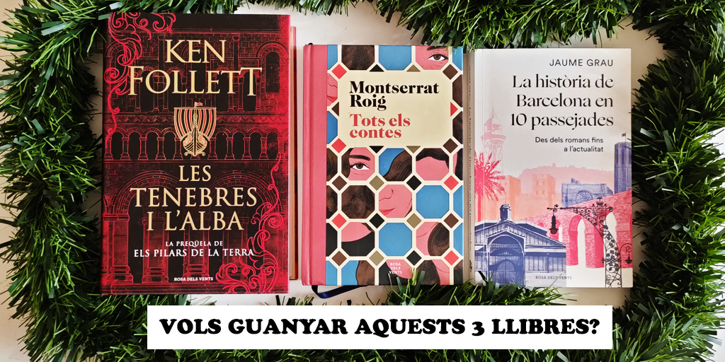 penguinllibres's tweet photo. 👉Sortegem 5 LOTS de llibres! 
Els vols?

Participar-hi és facilíssim!

1- Comenta la publicació i etiqueta a un amic.
2- Segueix el nostre perfil @penguinllibres 

Molta sort! 
Els guanyadors s’anunciaran el 23 de desembre.
(sorteig via Easypromos) https://t.co/39CFDnUjVo