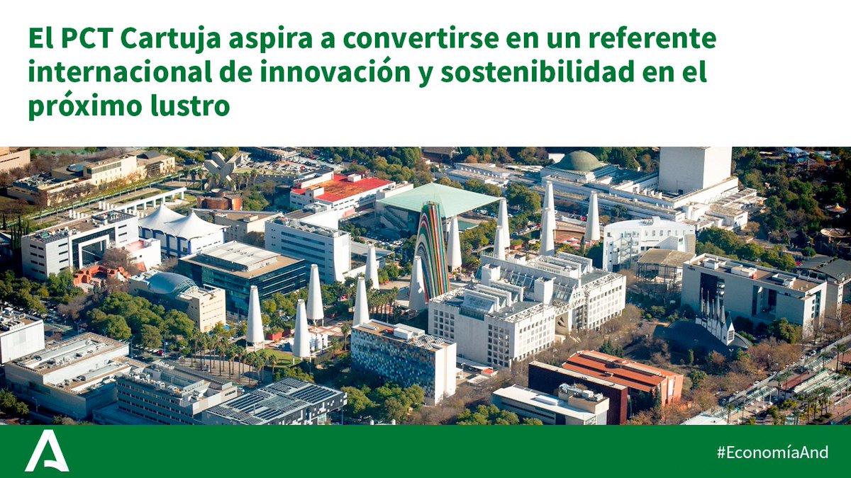 IndustriaAnd's tweet photo. 🗣️@RogelioVelascoP destaca en la Asamblea General del Círculo de Empresarios del @PCTcartuja que el parque trabaja para consolidarse en 2025 como referente internacional de
👉innovación
👉desarrollo
👉investigación
👉sostenibilidad
#EconomíaAnd https://t.co/Y2H3xVpIjf