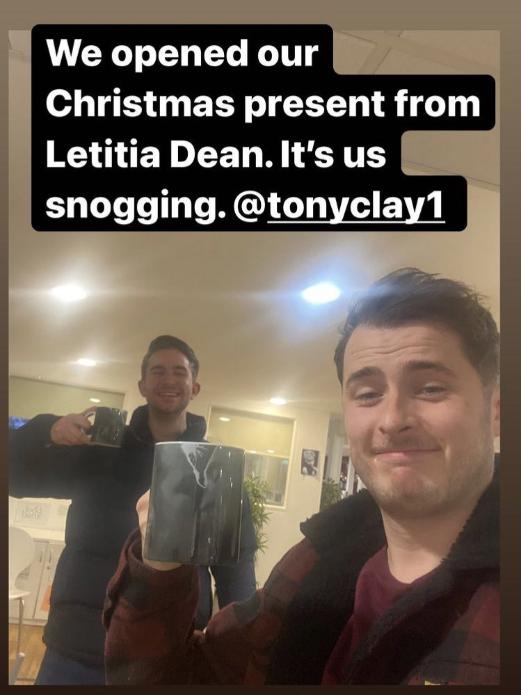 Queen Tish browsing #EastEnders products on Redbubble for the cast is actually the cutest thing