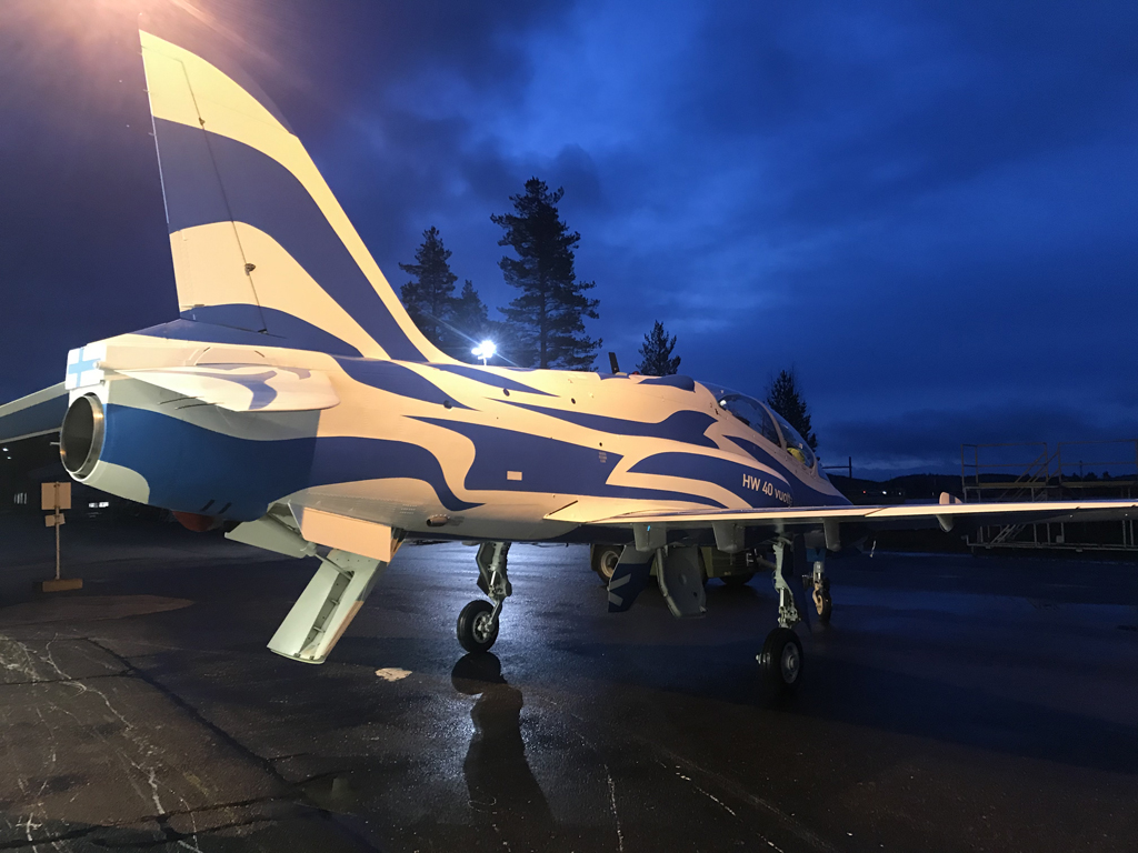 group_patria's tweet photo. Patria is proud to provide leading edge flight training systems for the Finnish Air Force future fighter pilot training, supported by @Varjo and @Bohemia Interactive Simulations. 
#PatriaGroup @Ilmavoimat #pilottraining #pilotperformance #LVC #LVCpilottraining #hawk40 https://t.co/myFMxQoatc