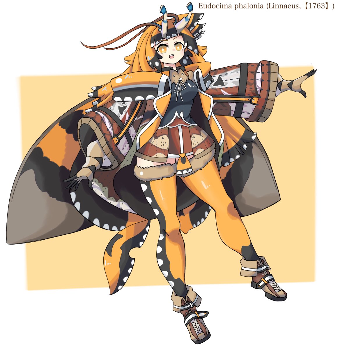 もう今後採れそうにない蛾達 汐招のイラスト