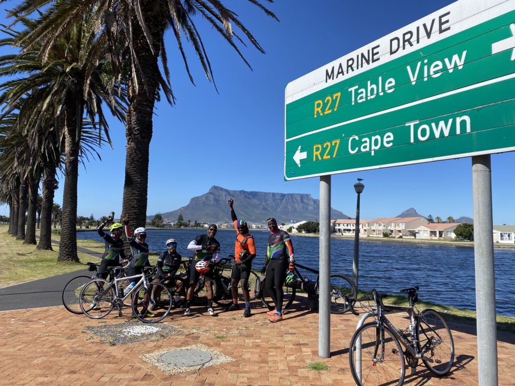 MrDynamics's tweet photo. Welcome to Cape Town. 26 days, 5 provinces, 2905km. #boysmentoship #presenceinfatherhood  @FumaniShilubana @LimpopoR @bkmatewe @Nathaniels15 @Djbrianrikhotso @tito_mboweni https://t.co/vW2hyfpIHG