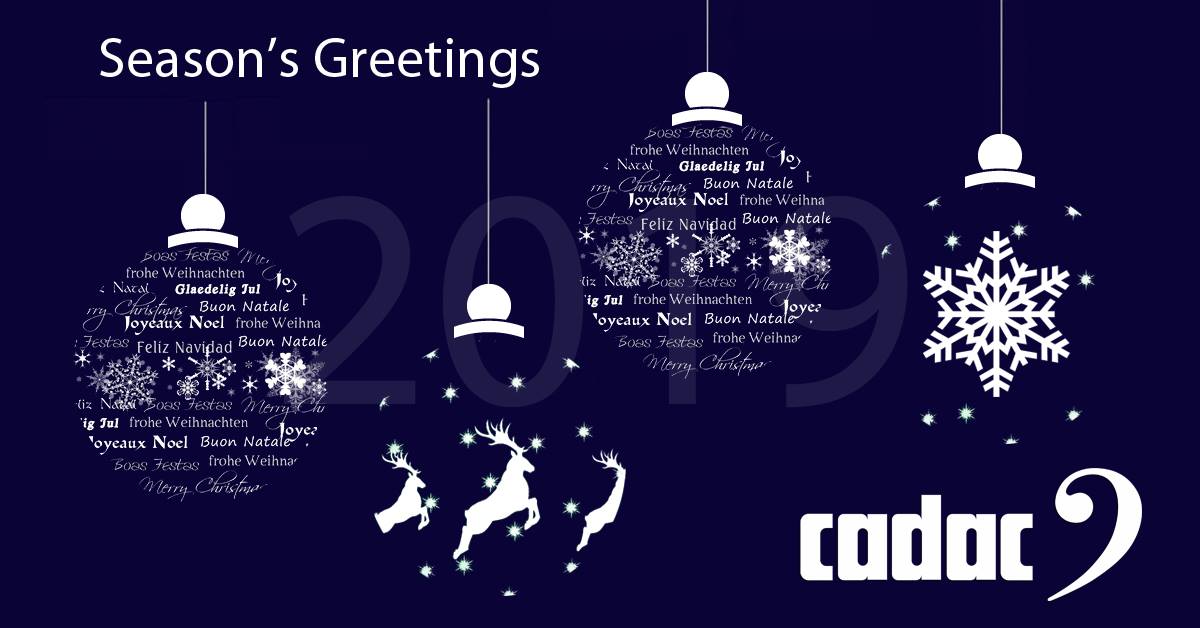 Season's Greetings from everyone at Cadac