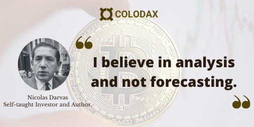 colodax's tweet photo. This week's #WednesdayWisdom on trading and investing from Nicolas Darvas🧐

#Bitcoin #btc #trading #investing #crypto #market https://t.co/36dKZRhYc6