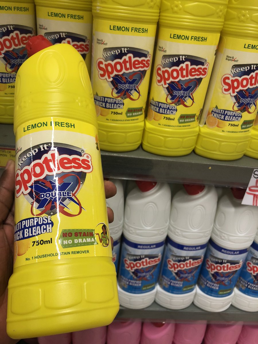 One thing is growth of newer, smaller brands. Where we once had only Jik or Sta-Soft and Unilver chete chete (my generation lol), we now have your Spotless and other smaller brands occupying more shelf space