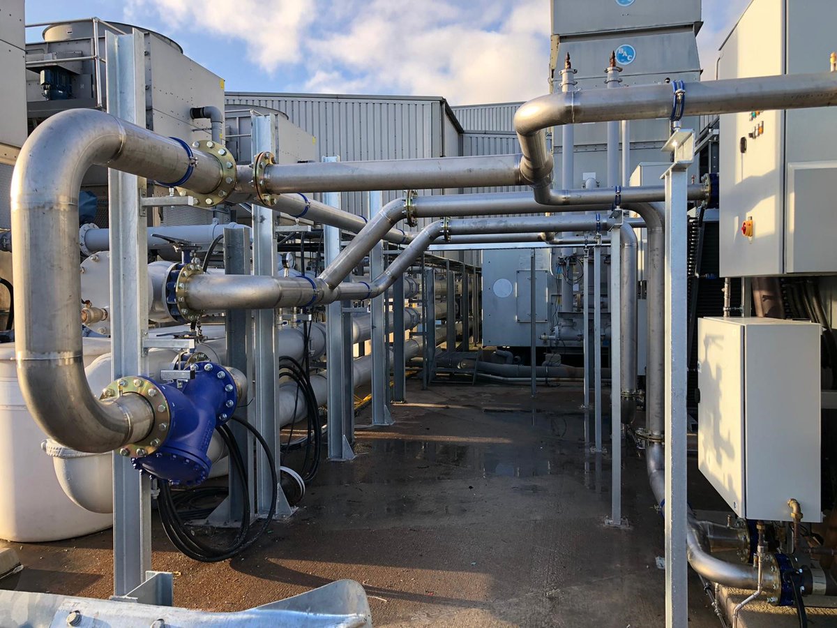 Recent installation of 2 free coolers for a valued client, at a automobile production facility. Pipework was measured for fabrication off-site &amp; installed within the day, showing the benefits of off-site fabrication

📞 01422 379991

#Welding #Pipework #Skids #WestYorkshire #Pipe