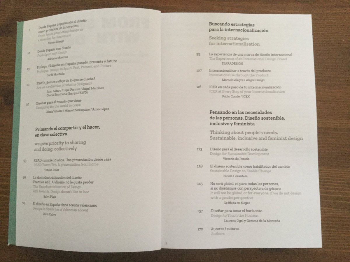Útil, necesario y muy ilustrativo el proyecto From Spain With Design. En el libro que se acaba de publicar, aquí lo puedes conseguir: distriforma.es/FROM-SPAIN-WIT… un magnífico reportaje de 9 páginas sobre <a href="/A02velas/">A-02velas</a> #fswd
